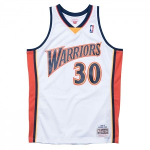 NBA Swingman Mitchell & Ness Golden State Warriors Home 2009-10 Stephen Curry Hombre | 3240BTDLO
