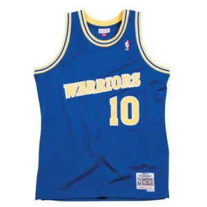 NBA Swingman Mitchell & Ness Golden State Warriors Carretera 1990-91 Tim Hardaway Hombre | 8423VKGHE