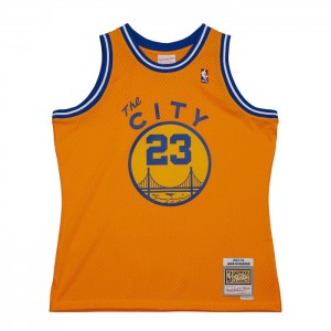 NBA Swingman Mitchell & Ness Jason Richardson Golden State Warriors HWC 2003-04 Jersey Hombre | 5290FPJNC