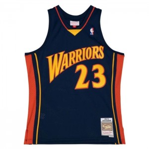 NBA Swingman Mitchell & Ness Jason Richardson Golden State Warriors 2002-03 Jersey Hombre | 8729FRPSB