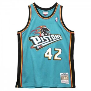 NBA Swingman Mitchell & Ness Jerry Stackhouse Detroit Pistons 1998-99 Jersey Hombre | 3796ZFXLW