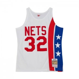 NBA Swingman Mitchell & Ness Julius Erving New York Nets 1973-74 Jersey Hombre | 4120NZXTQ