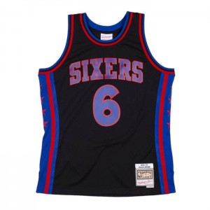 NBA Swingman Mitchell & Ness Julius Erving Philadelphia 76ers 1976-77 Jersey Hombre | 0432EKCGY