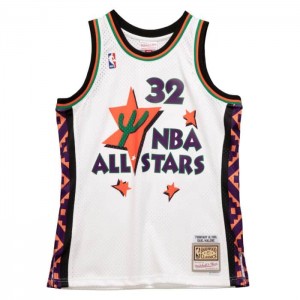 NBA Swingman Mitchell & Ness Karl Malone All Star West 1995-96 Jersey Hombre | 7102LAZGF