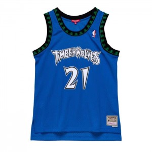 NBA Swingman Mitchell & Ness Kevin Garnett Minnesota Timberwolves 2003-04 Jersey Mujer | 8132FILCG