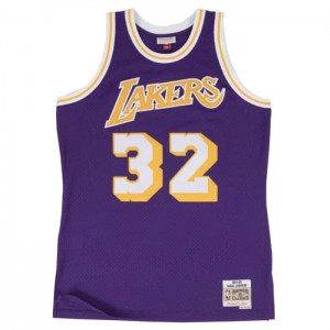NBA Swingman Mitchell & Ness Los Angeles Lakers Carretera 1984-85 Magic Johnson Hombre | 1490IARNM