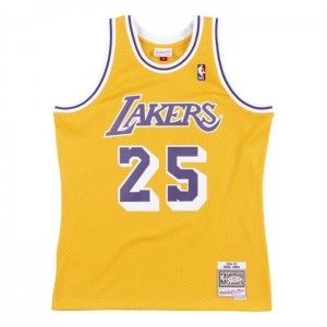 NBA Swingman Mitchell & Ness Los Angeles Lakers 1994-95 Eddie Jones Hombre | 9786AVYQC