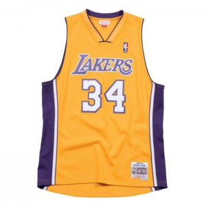 NBA Swingman Mitchell & Ness Los Angeles Lakers Home 1999-00 Shaquille O'Neal Hombre | 9632TIPLU