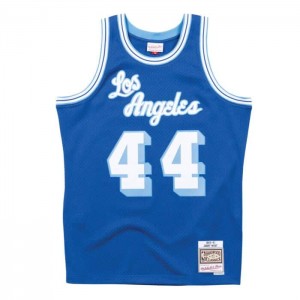 NBA Swingman Mitchell & Ness Los Angeles Lakers Carretera 1960-61 Jerry West Hombre | 5346WQBGV