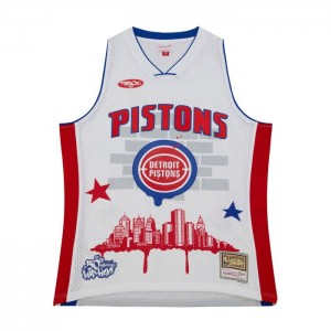 NBA Swingman Mitchell & Ness M&N x NBA x Tats Cru Detroit Pistons Hombre | 0396TVDXA