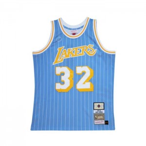 NBA Swingman Mitchell & Ness M&N x Uninterrupted Magic Johnson Los Angeles Lakers 1984-85 Jersey Hombre | 8630FSMNO