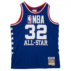 NBA Swingman Mitchell & Ness Magic Johnson All Star West 1985-86 Jersey Hombre | 3504HZLPB