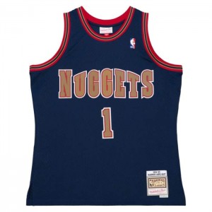 NBA Swingman Mitchell & Ness Mahmoud Abdul-Rauf Denver Nuggets 1994-95 Jersey Hombre | 8962ATDGW