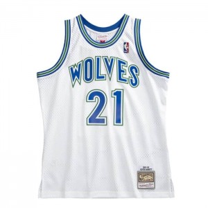 NBA Swingman Mitchell & Ness Minnesota Timberwolves 1995-96 Kevin Garnett Hombre | 6481NBDSG