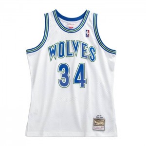 NBA Swingman Mitchell & Ness Minnesota Timberwolves 1995-96 Isaiah Rider Jr. Hombre | 3058XFRLD