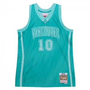NBA Swingman Mitchell & Ness Monochrome Mike Bibby Vancouver Grizzlies 2000-01 Jersey Hombre | 1672OLWMZ