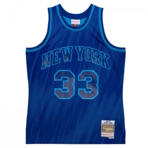 NBA Swingman Mitchell & Ness Monochrome Patrick Ewing New York Knicks 1991-92 Jersey Hombre | 3149BNRMF
