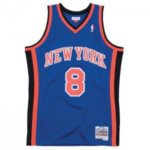 NBA Swingman Mitchell & Ness New York Knicks Carretera 1998-99 Latrell Sprewell Hombre | 8690YTDIQ