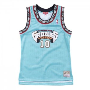 NBA Swingman Mitchell & Ness Vancouver Grizzlies 1998-99 Mike Bibby Mujer | 8405ZMHFV
