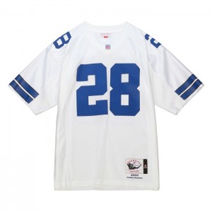 NFL Authentic Mitchell & Ness Darren Woodson Dallas Cowboys White 2000 Jersey Hombre | 5736ASTCI