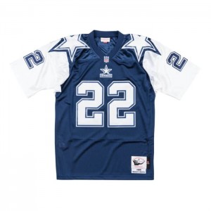 NFL Authentic Mitchell & Ness Emmitt Smith Dallas Cowboys Jersey Hombre | 3724XISAG