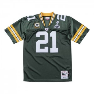 NFL Authentic Mitchell & Ness Green Bay Packers Super Bowl 2010 Charles Woodson Hombre | 6174DUCIR