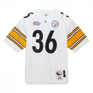 NFL Authentic Mitchell & Ness Jerome Bettis Pittsburgh Steelers Carretera 2005 Jersey Hombre | 9501YCMJE