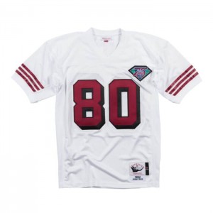 NFL Authentic Mitchell & Ness Jerry Rice San Francisco 49ers Jersey Hombre | 3196IPSKF