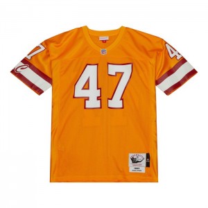 NFL Authentic Mitchell & Ness John Lynch Tampa Bay Buccaneers Dark 1993 Jersey Hombre | 5178TLARX
