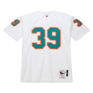 NFL Authentic Mitchell & Ness Larry Csonka Miami Dolphins 1972 Jersey Hombre | 7018QJYPR