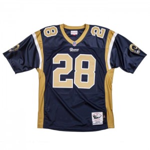 NFL Authentic Mitchell & Ness Marshall Faulk St. Louis Rams Jersey Hombre | 6149TOLWI