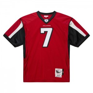 NFL Authentic Mitchell & Ness Michael Vick Atlanta Falcons Red 2003 Jersey Hombre | 5391WPDYX
