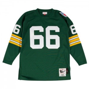 NFL Authentic Mitchell & Ness Ray Nitschke 1969 Green Bay Packers Hombre | 5179UKFCS
