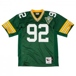 NFL Authentic Mitchell & Ness Reggie White Green Bay Packers 1993 Jersey Hombre | 6531THKOA