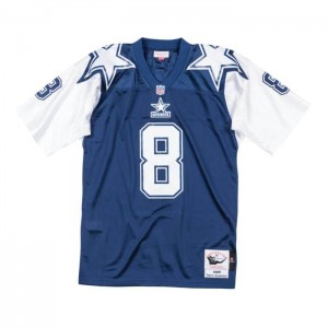 NFL Authentic Mitchell & Ness Troy Aikman Dallas Cowboys Jersey Hombre | 2740HLYOQ