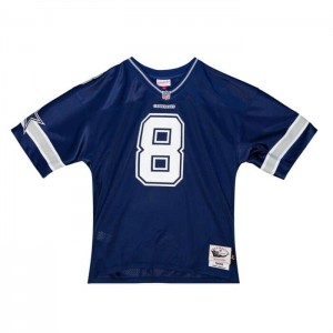 NFL Authentic Mitchell & Ness Troy Aikman Dallas Cowboys 1996 Jersey Hombre | 6482DVOFG