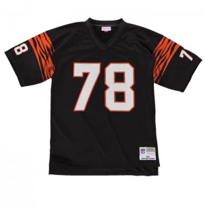 NFL Legacy Mitchell & Ness Anthony Munoz Cincinnati Bengals 1989 Jersey Hombre | 7138GZCOP