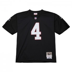 NFL Legacy Mitchell & Ness Brett Favre Atlanta Falcons Dark 1991 Jersey Hombre | 1957KOPDF