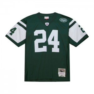 NFL Legacy Mitchell & Ness Darrelle Revis New York Jets Dark 2009 Jersey Hombre | 0129XJWBQ