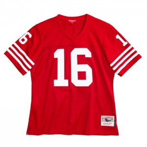NFL Legacy Mitchell & Ness Joe Montana San Francisco 49ers Jersey Mujer | 7893SJZHM