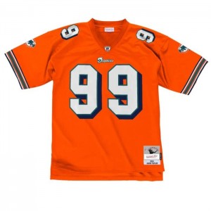 NFL Legacy Mitchell & Ness Miami Dolphins 2004 Jason Taylor Hombre | 4956ODJWM