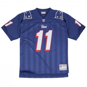 NFL Legacy Mitchell & Ness New England Patriots 1996 Drew Bledsoe Hombre | 7914ITZJA