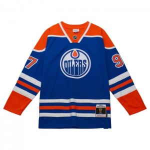 NHL Blue Line Mitchell & Ness Connor Mcdavid Edmonton Oilers 2015 Jersey Hombre | 0681CUBFL