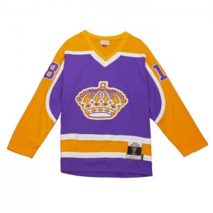 NHL Blue Line Mitchell & Ness Dave Taylor Los Angeles Kings 1980 Jersey Hombre | 2697FLMUX