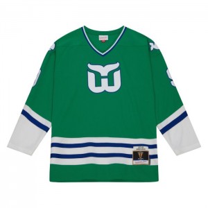 NHL Blue Line Mitchell & Ness Gordie Howe Hartford Whalers Dark 1979 Jersey Hombre | 1623OSAVP