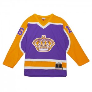 NHL Blue Line Mitchell & Ness Marcel Dionne Los Angeles Kings 1980 Jersey Hombre | 9582TLSJU