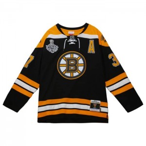 NHL Blue Line Mitchell & Ness Patrice Bergeron Boston Bruins 2010 Jersey Hombre | 2940URMVN