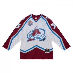 NHL Blue Line Mitchell & Ness Patrick Roy Colorado Avalanche 2000 Jersey Hombre | 4592NJEMC
