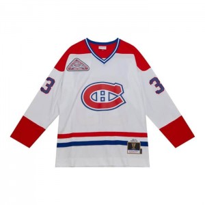 NHL Blue Line Mitchell & Ness Patrick Roy Montreal Canadiens 1992 Jersey Hombre | 1072NUDBZ