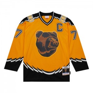 NHL Blue Line Mitchell & Ness Ray Bourque Boston Bruins Dark 1996 Jersey Hombre | 0274PBCZN